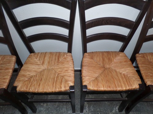 Stuhl rustikal mit - 4x,