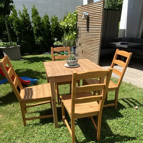 Smartes holz esstisch set - esstisch-set, ,